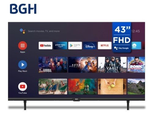 Smart TV LED Full HD 43" BGH ANDROID B4323FS5A