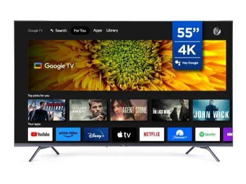 Smart TV 4K UHD 55" BGH Google TV B5523US6G