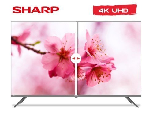 Smart TV UHD 4K 50" SHARP GOOGLE TV 4T-C50FL6L