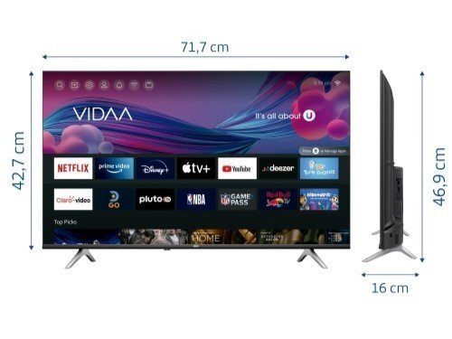 Smart TV LED HD 32'' BGH VIDAA B3223H5