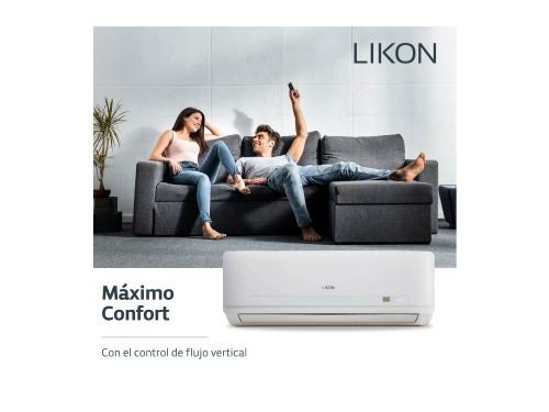 Aire Acondicionado Split Frío/Calor Likon 3000F 3500W LKS35WCCR