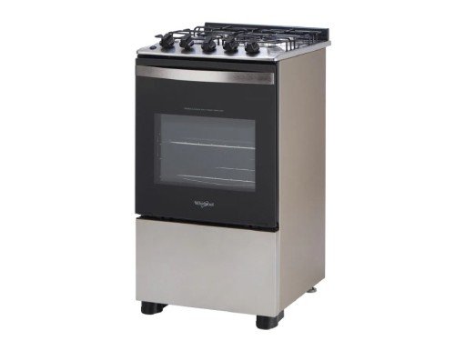 Cocina a gas Whirlpool Inoxidable 49 cm