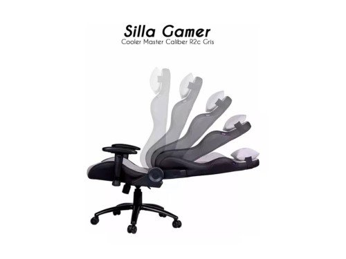 Silla Gamer Cooler Master - Modelo Caliber R2c - Color gris