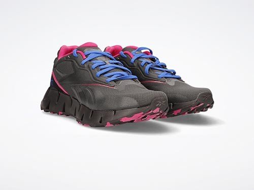 Zapatillas Reebok Zig Dynamica 4 Adventure Negro Y Rosa Mujer