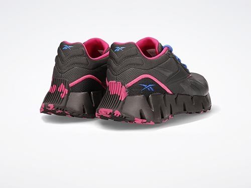 Zapatillas Reebok Zig Dynamica 4 Adventure Negro Y Rosa Mujer