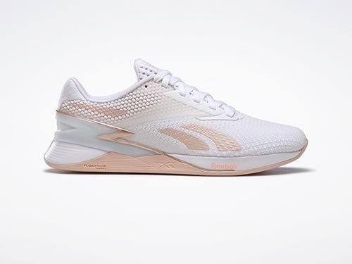 Zapatillas Reebok Nano X3 Blanco Y Rosa Mujer