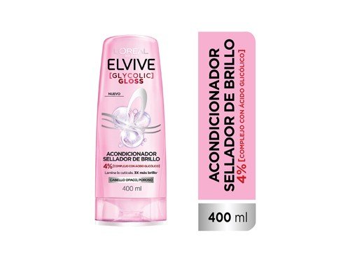 Acondicionador Elvive Glycolic Gloss 400ml