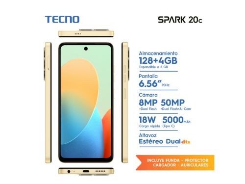 Smartphone Tecno Bg7 Spark 20c 128 + 4gb