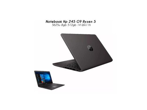 Notebook HP 245 G9 R5 5625u 8gb 512gb 14 Win11h 74l50lt