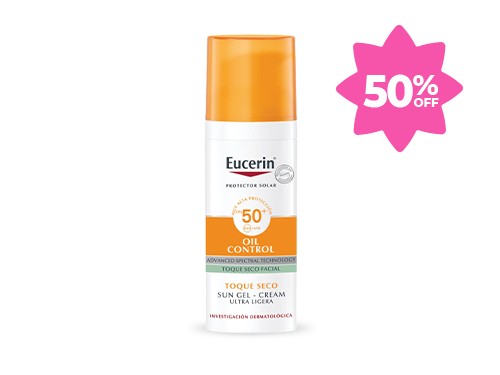 Protector Solar Eucerin Oil Control SPF 50+ 50ml