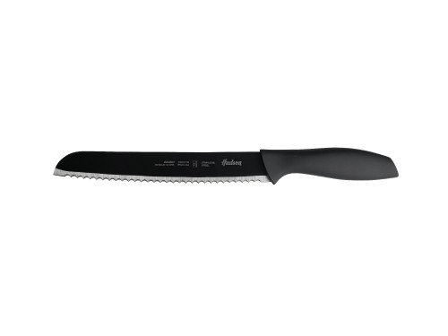 Cuchillo Chef 8'' Basic Linea Hudson Acero Inoxidable Color Negro