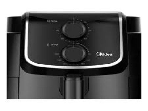 Freidora de Aire MIDEA Air fryer 4Lts Negra Sin Aceite (AF-M140BAR1)