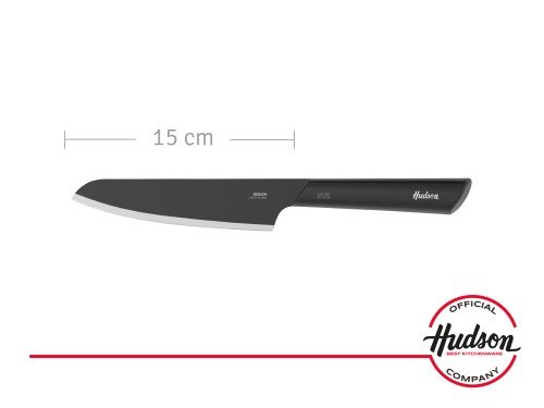 Cuchillo Chef Linea Design 7 Acero Inoxidable Hudson Color Negro