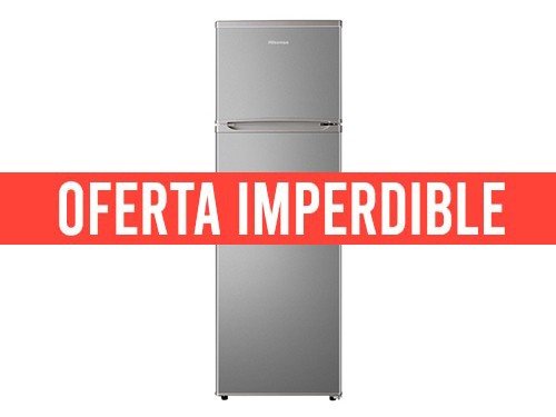 HELADERA CON FREEZER HISENSE RD-35DRS GRIS