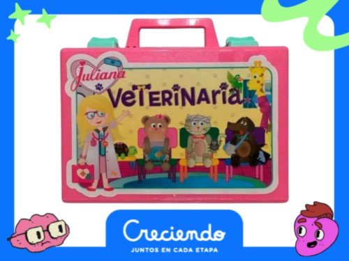 Valija Juliana Veterinaria Chica Con Licencia Original