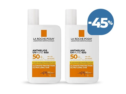 Combo Protector Anthelios UV Mune Fluido SPF 50+ La Roche-Posay