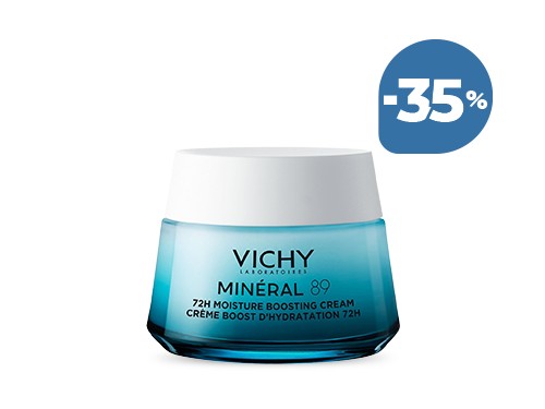 Crema Hidratante con Hialurónico Mineral 89 Vichy 50ml