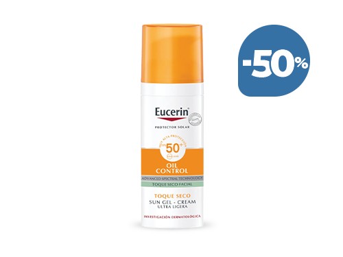 Protector Solar Eucerin Oil Control SPF 50+ 50ml