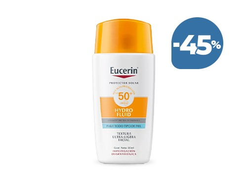 Protector Solar Eucerin Hydro Fluid SPF 50+  50ml