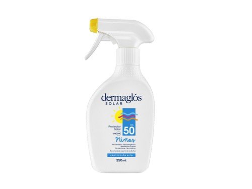 Emulsión Dermaglós Solar fps50 Niños Gatillo 250ml