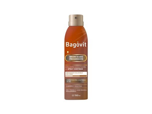 Bagovit A Bronceado Progresivo Emulsión Spray Continuo 150ml