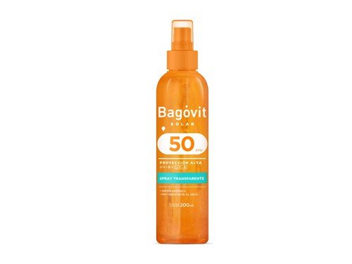 Bagovit Protector Solar Spray Transparente Fps50 200ml