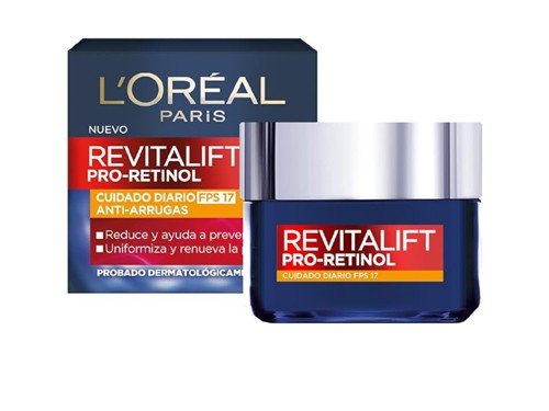 Crema Loreal Revitalift Pro-Retinol Dia FPS17 50g