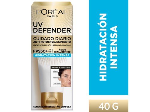 Crema Hidratacion Intensa fps50 L'Oréal Paris Uv Defender