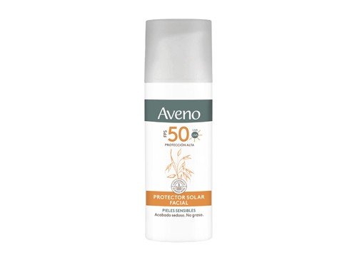 Protector Solar AVENO FPS50 Facial Crema Fluida 50ml