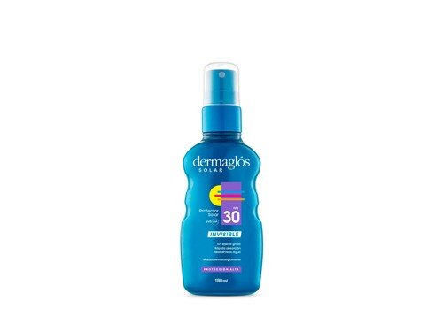 Protector Solar Dermaglós FPS30 Spray Invisible x180ml