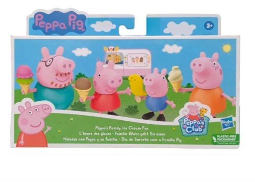 Figuras De Acción Peppa Pig Y Su Familia