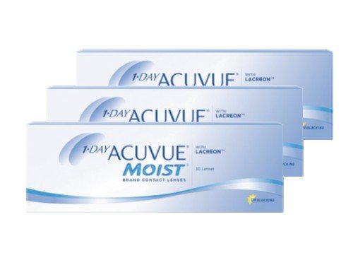 1 Day Acuvue Moist – Esferica 3+3