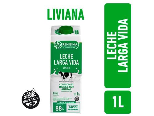 Leche Descremada Larga Vida La Serenísima x 1 Lt