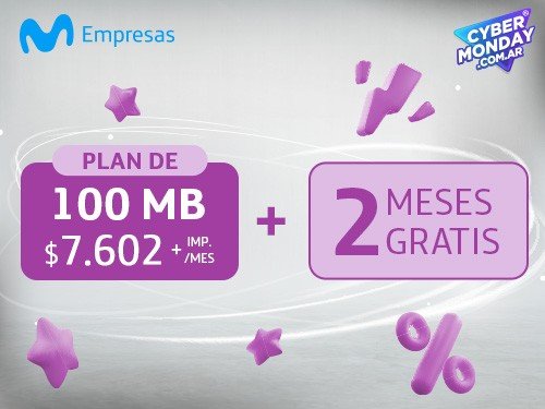 Contratá Internet Movistar Fibra Empresas