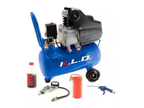 Compresor De Aire Kld 50Lts 2,5HP Con Kit De Aire KLDCO50K