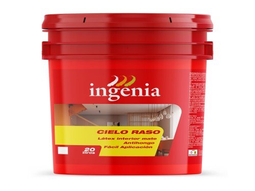 Cielo Raso INGENIA Látex Interior Mate X 20 L Super Cubritivo