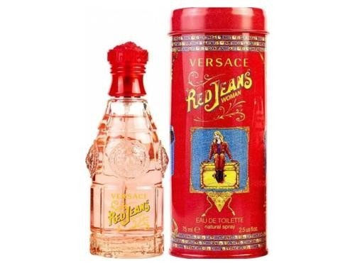 Perfume Importado Mujer Versace Red Jeans Edt 75ml