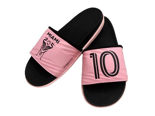 Chinelas Messi Inter Miami Bagunza Rosa