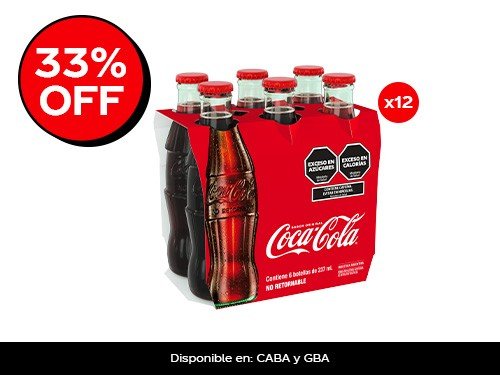 Coca-Cola Original Vidrio 237ML x12