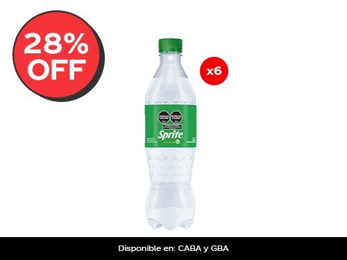 Sprite Lima-Limon 500Ml x6