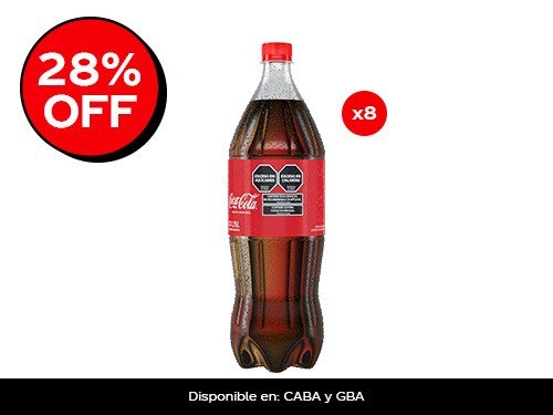 Coca-Cola Sabor Original 1.75L x8