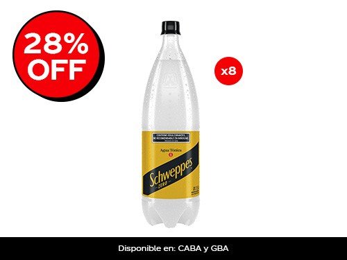 Schweppes Zero Pomelo 1.5L x8