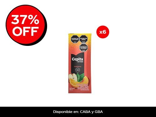 Cepita Del Valle Multifruta 200Ml x6