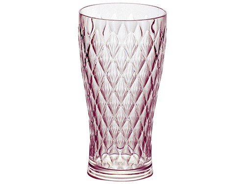 Vasos 500 ml X9 unidades Plástico Cristal Carol