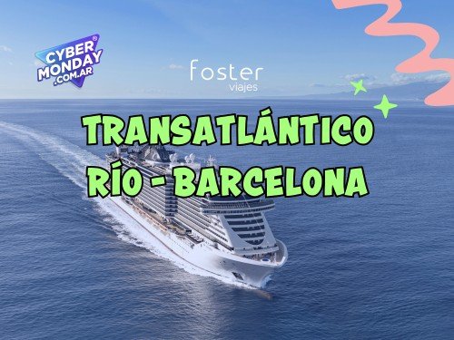 Transatlántico de Río a Barcelona con ✈️ - MSC Seaview