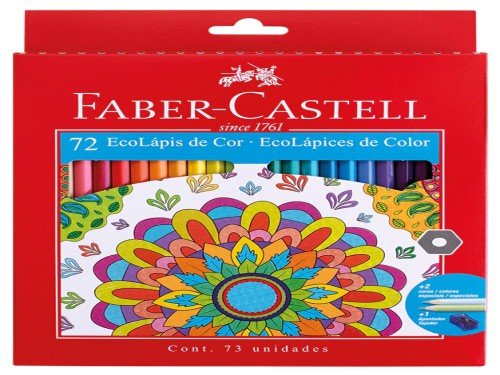 Lápices de colors x72 Faber-Castell