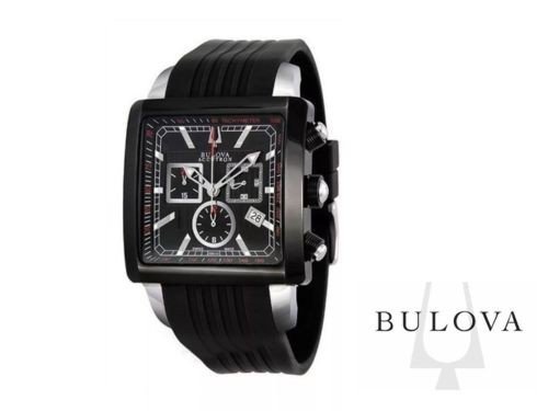 Reloj Bulova Hombre Accutron 65b142 Crono Calendario