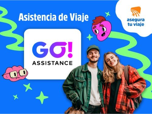 GO! ASSISTANCE 365 ECO 50%OFF Acomp Asistencia al viajero Anual EUROPA