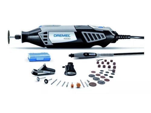 Minitorno Dremel 4000 175w Con 36 Accesorios y Maletin Profesional 400