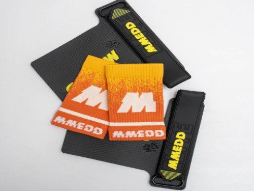 MUÑEQUERA PREMIUM MMEDD DEGRADE - ORANGE